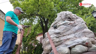 Statuia celebrului dramaturg a fost demontată FOTO Captură Video