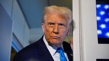 President Trump Departs Japan For Korea During Asia Trip