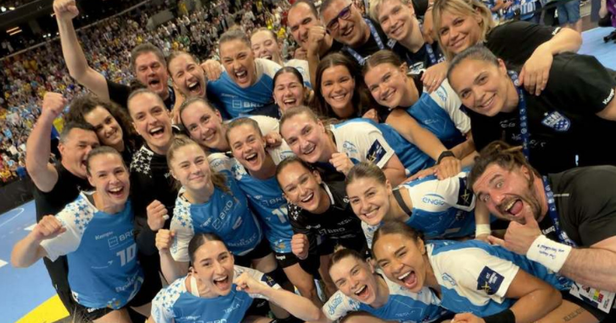 CSM Bucureşti, medalie de bronz în Liga Campionilor