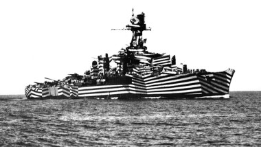 Photograph of a Dreadnought Battleship