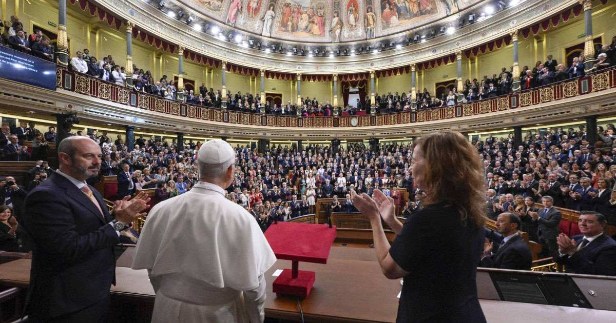 Papa Leon, discurs istoric în Parlamentul Spaniei