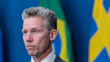 Swedish And Brazilian Defense Ministers Hold Press Conference, Stockholm, Stockholm County, Sweden - 04 Jun 2026