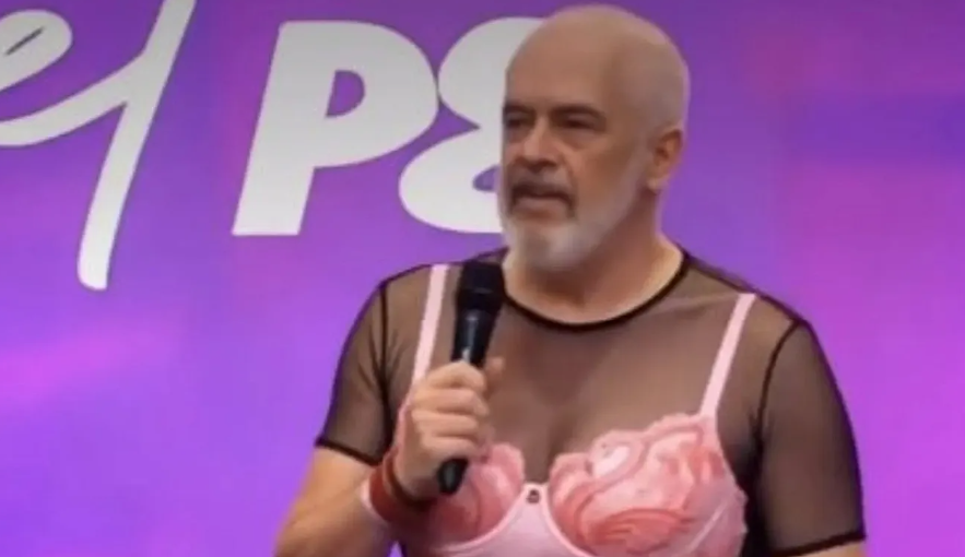 Premierul albanez, în fustă mini și sutien, într-un videoclip cu inteligență artificială, ironizează influencerii