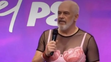 Edi Rama, în videoclipul generat cu inteligență artificială. Foto edirama Instagram
