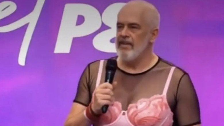 Edi Rama, în videoclipul generat cu inteligență artificială. Foto edirama Instagram