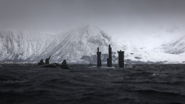 Royal Marines hitch a ride on German submarine