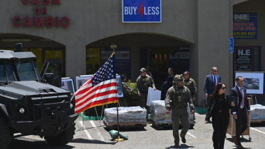 droguri capturate de politisti americani