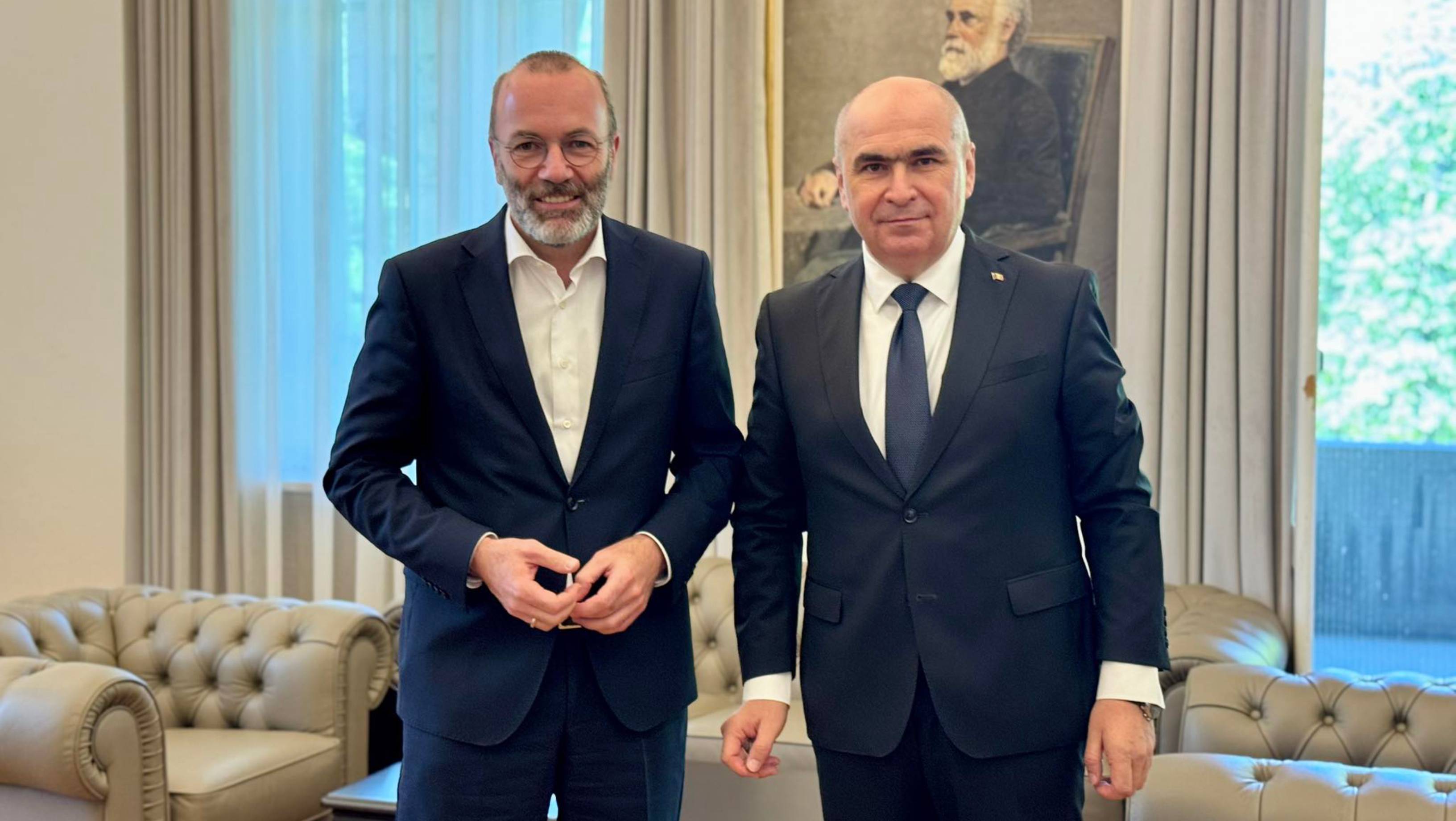 Ilie Bolojan s-a întâlnit cu președintele PPE, Manfred Weber: „Viitorul nostru este într-o Europă puternică, modernă şi responsabilă”