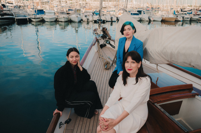 6 Andreea Cristina Borţun -Gabi Suciu-Alexandra Tănăsescu - Jidvei SPIRIT-Feteasca Regala -Festival de Cannes 2026-Foto Nicoale Anghel
