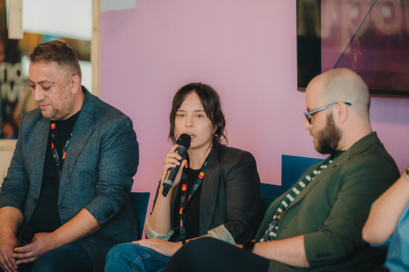 10. Valentin Savu (OFIC), Ilinka Teodorescu (CNC), Marius Leftărache (Avanpost) Festival de la Cannes 2026