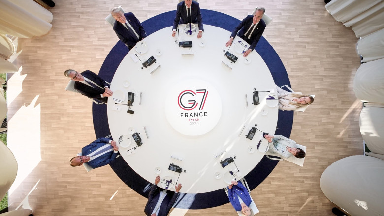 G7 leaders Meet in France