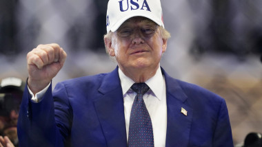 Donald Trump, la evenimentul UFC.