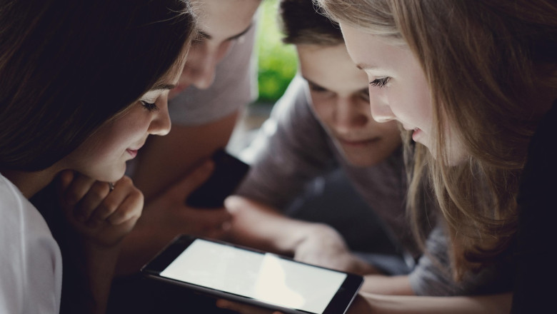 Teenagers online