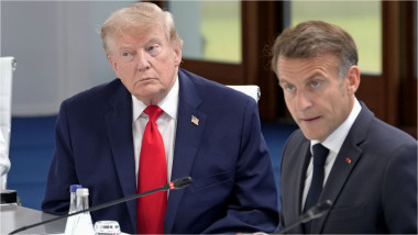 trump macron