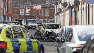 Disorder continues in Belfast after knife attack leaves man seriously injured