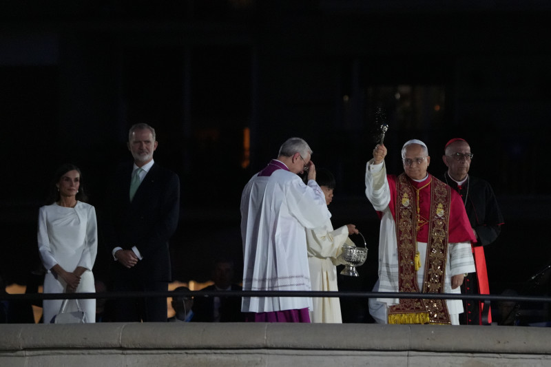 Pope Leo XIV presides at Holy Mass in the Basilica of the Holy Family and inaugurates the Tower of Jesus Christ