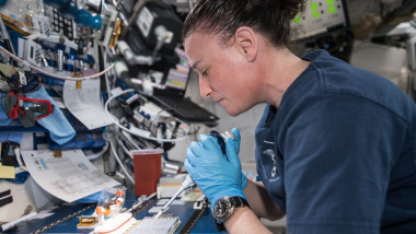 International Space Station Astronaut Serena Aunon Chancellor