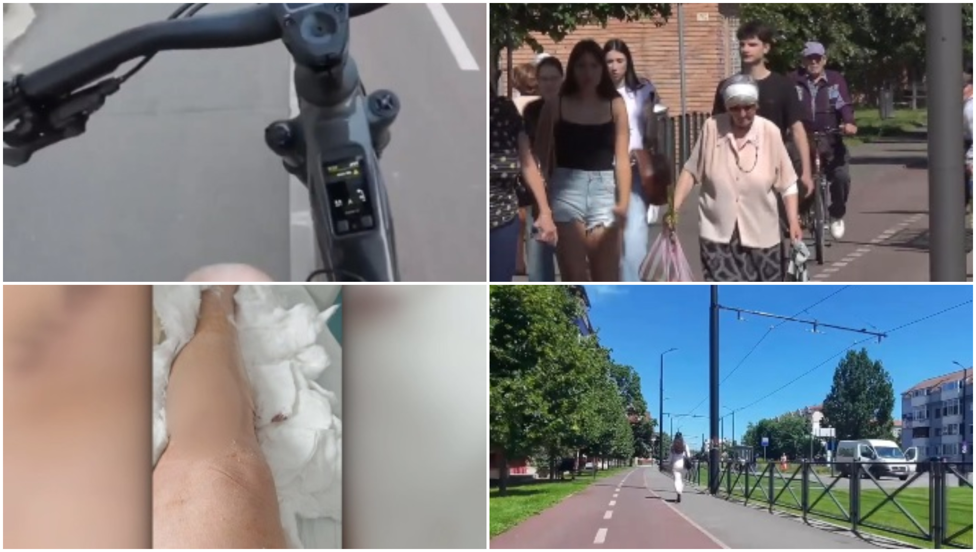 Accidente în lanț, pe două roți. Ce înseamnă să fii biciclist pe pistele din România: „Ai mari șanse să cazi”