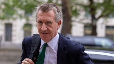 London, UK. 28th Apr, 2026. Dan Jarvis MP, Security Minister, Arrives at cabinet office 70 Whitehall London UK Credit: Richard Lincoln/Alamy Live News