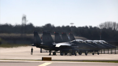 RAF Lakenheath in Suffolk, UK - 18 Mar 2026
