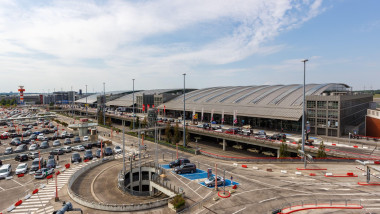 Hamburg Airport terminals in Germany