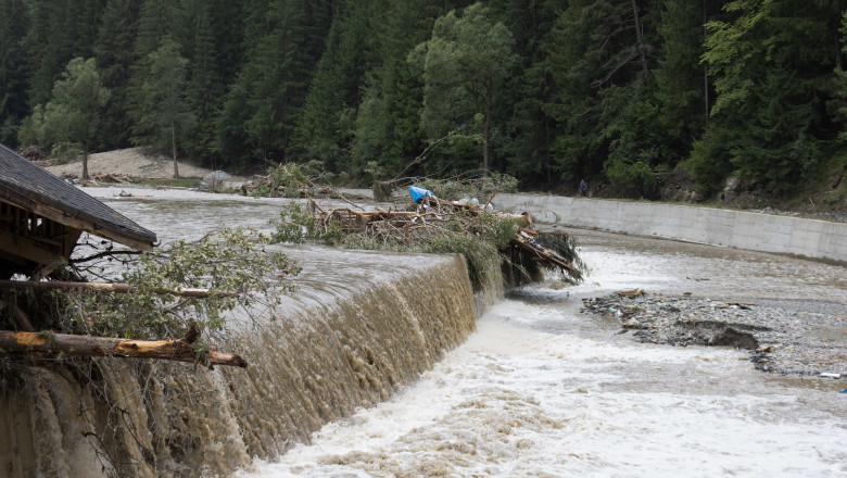 SUCEAVA - BROSTENI - INUNDATII - 31 IUL 2025