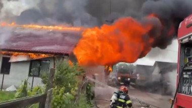 incendiu buzau
