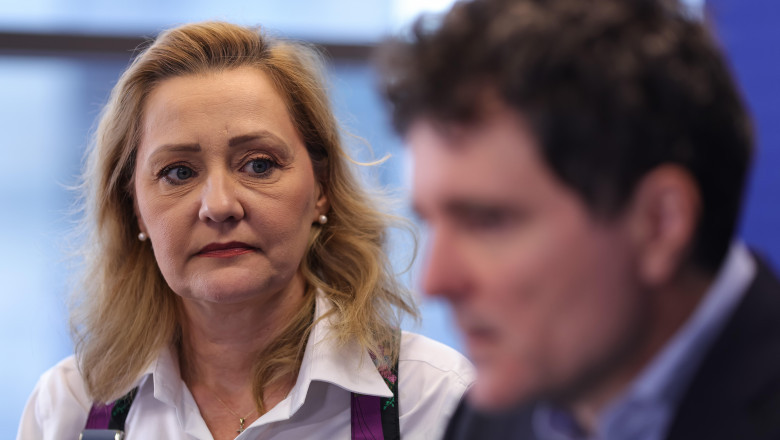 Elena Lasconi și Nicușor Dan.