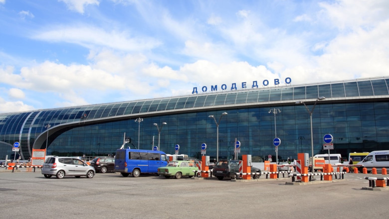 Airport Domodedovo im Moscow, Russia
