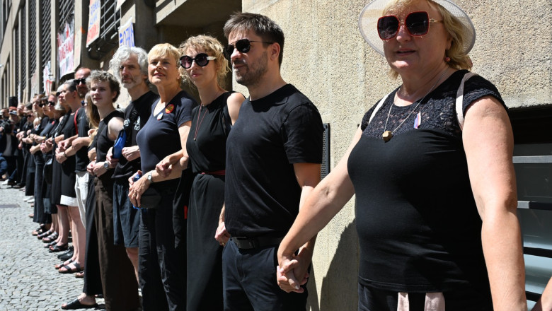 Jiří Mádl, Český rozhlas (ČRo), výstražná stávka, protestní happening