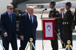 US President Donald Trump in Ankara