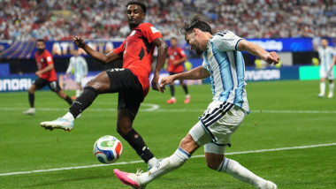 faza de joc din meciul argentina - egipt
