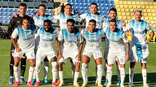 Champions League. Universitatea Craiova a învins în deplasare ML Vitebsk, în primul tur preliminar