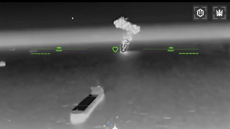 Flota rusă lovită de drone