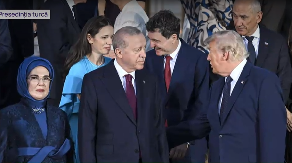 Nicuşor Dan spune că i-a prezentat-o pe Mirabela Grădinaru lui Donald Trump, la Ankara: „Au fost fraze de politeţe”