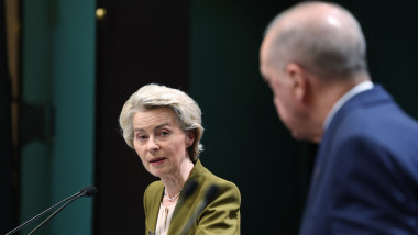 Recep Tayyip Erdogan - Ursula von der Leyen meeting in Ankara