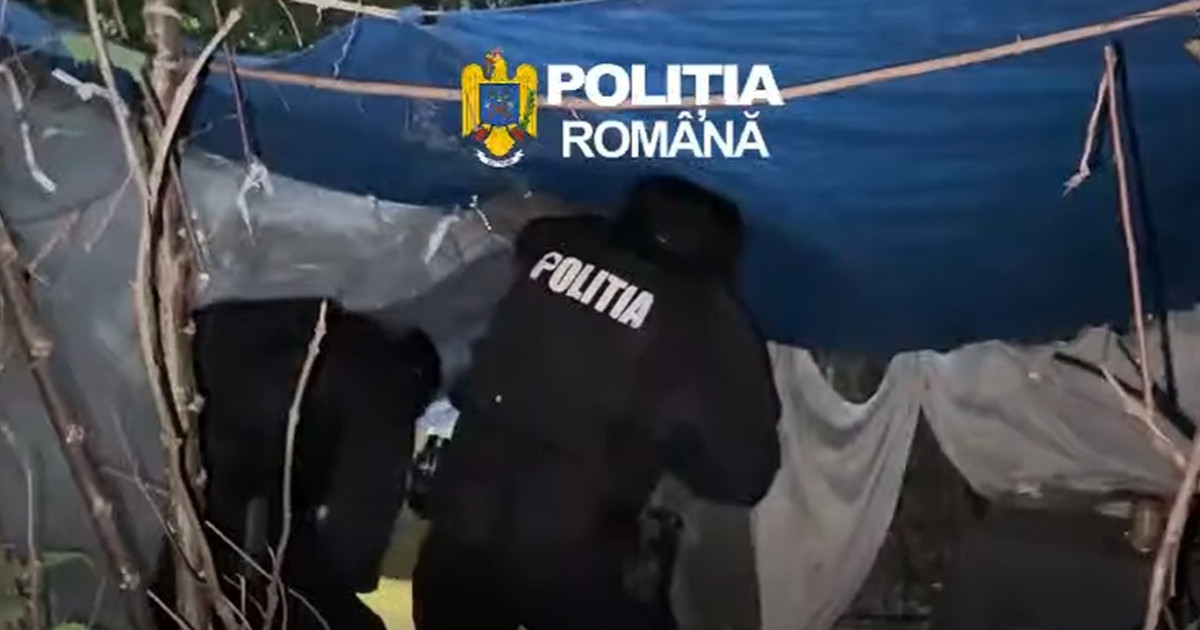 Urmăriți național, prinși în Cluj: Unul se ascundea într-o groapă camuflată