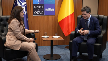Președintele Nicușor Dan, intervievat de Cristina Cileacu, jurnalist Digi24