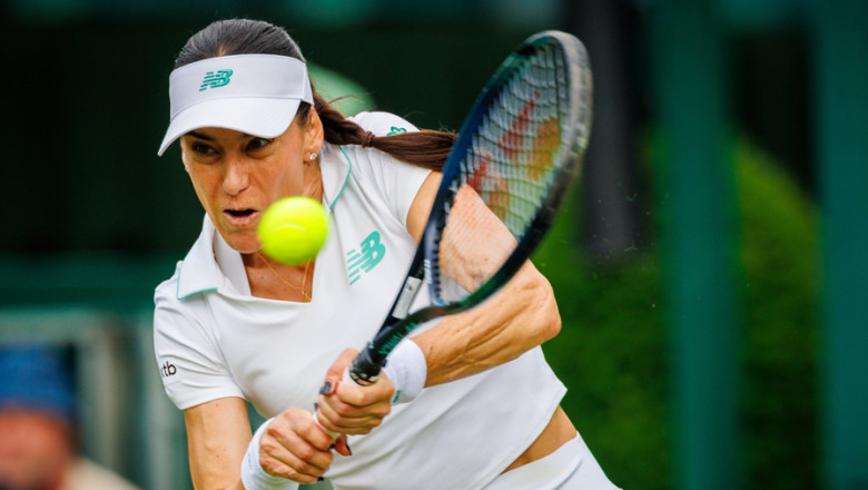 sorana cirstea in timpul unui meci