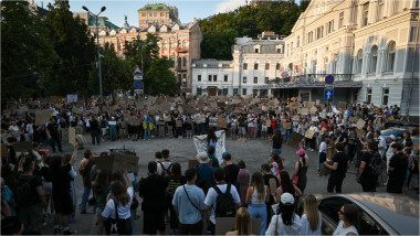 protest ucraina - fedorov