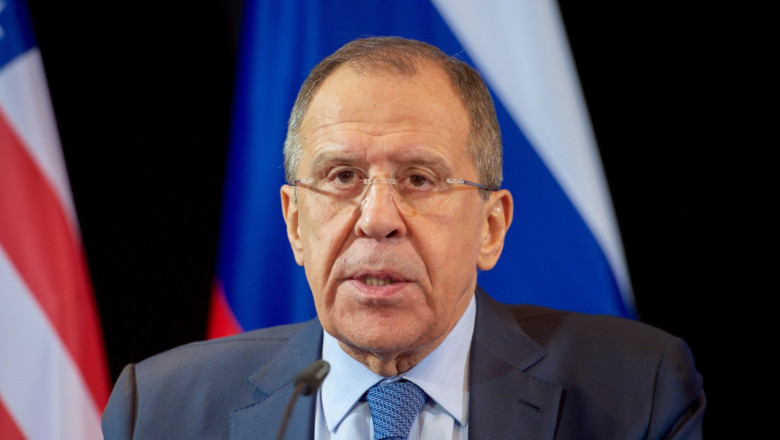 Serghei Lavrov, ministrul rus de Externe.