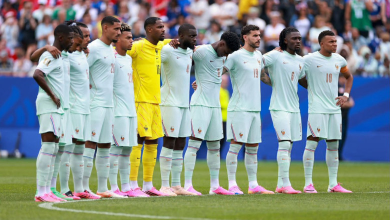 Echipa Franței la CM 2026. Foto Eric Cioti X