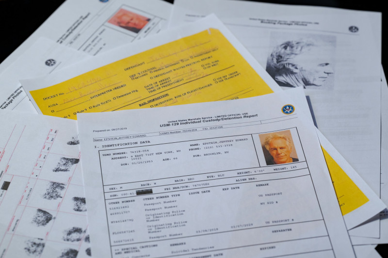 Jeffrey Epstein Files - Epstein Documents - Photo Illustration
