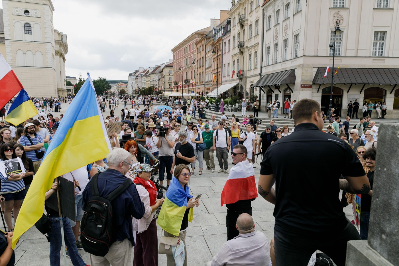 Manifestații în 22 de orașe din Polonia împotriva violențelor asupra ucrainenilor: 500.000 de oameni au protestat. „Nu fi indiferent”