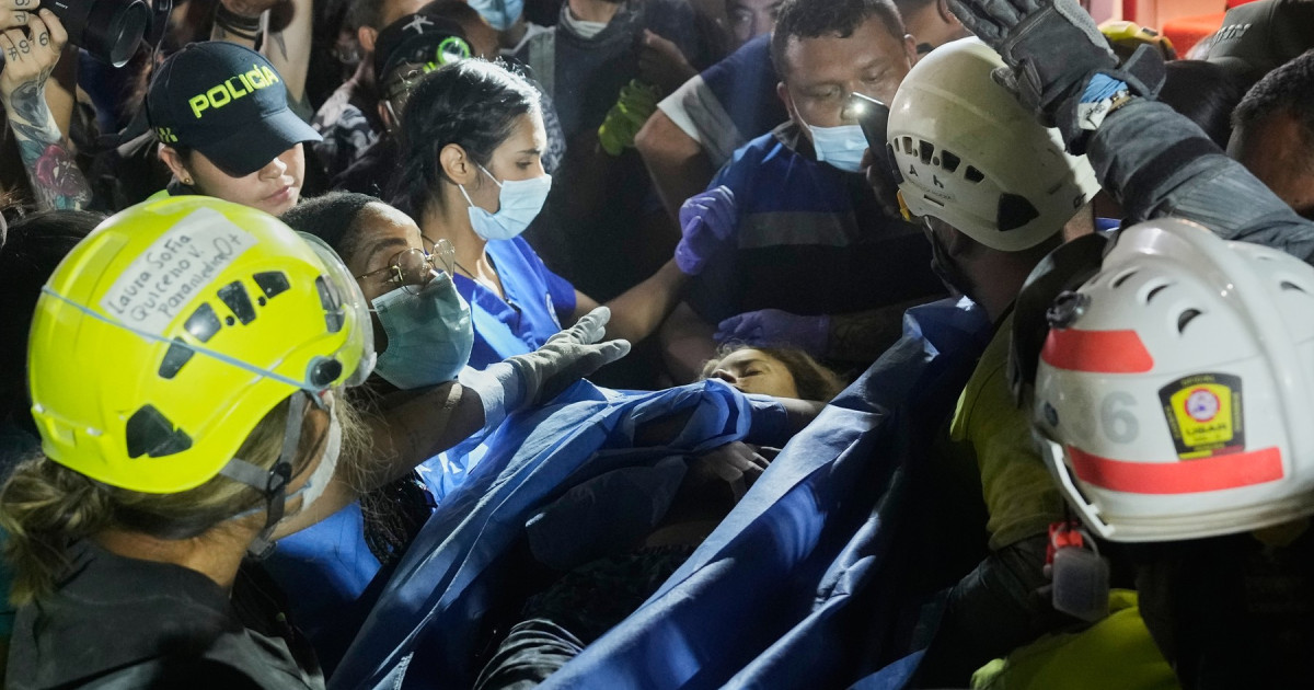 Cutremur în Columbia. Femeia care a supravieţuit 37 de ore sub dărâmături a murit la spital. „Aş vrea ca totul să se termine repede”