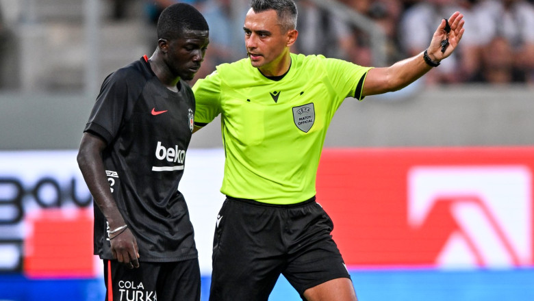arbitru uefa jucator de fotbal