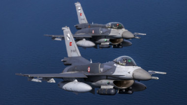 Avioane de luptă F-16 ale Turciei.