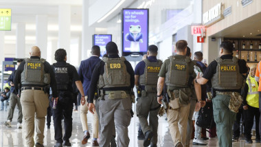 ICE Agents Assist TSA at LaGuardia Airport in New York