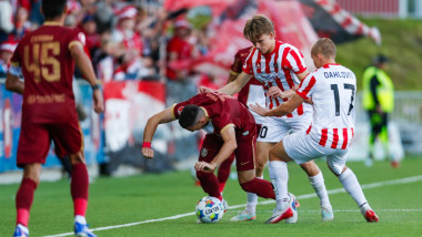 faza de joc din meciul tromso - cfr cluj