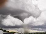 Image impressionnante de la tornade observée dans l’Aude